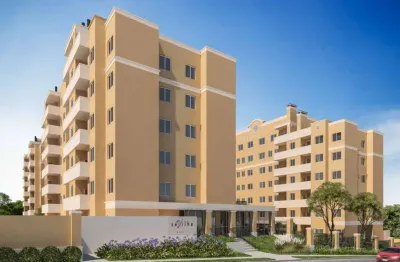Apartamento com 2 quartos à venda na rua josé zaleski, 1240, cidade industrial, curitiba, 50 m2 por r$ 344.797