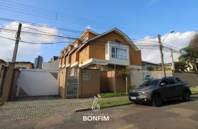 Casa em condomínio fechado com 3 quartos para alugar na rua valentin harkot, campina do siqueira, curitiba, 185 m2 por r$ 6.500