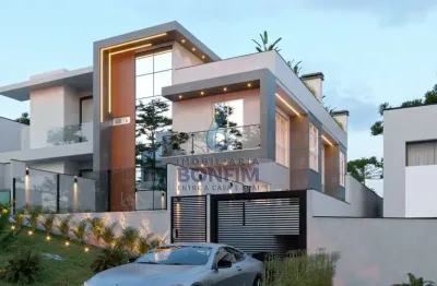 Casa em condomínio fechado com 3 quartos à venda na rua francisco dos santos lima, 36, santo inácio, curitiba, 246 m2 por r$ 1.350.000