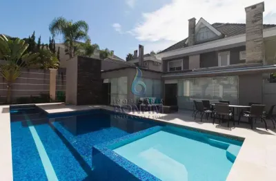 Casa em condomínio fechado com 4 quartos à venda na rua luiz tramontin, campo comprido, curitiba, 700 m2 por r$ 4.490.000