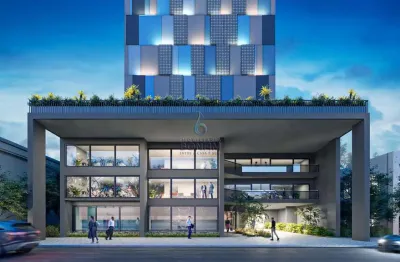 Apartamento com 1 quarto à venda na Avenida República Argentina, Portão, Curitiba, 20 m2 por R$ 350.237