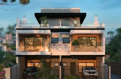 Casa em condomínio fechado com 3 quartos à venda na Rua Senador Nereu Ramos, Guabirotuba, Curitiba, 166 m2 por R$ 998.600