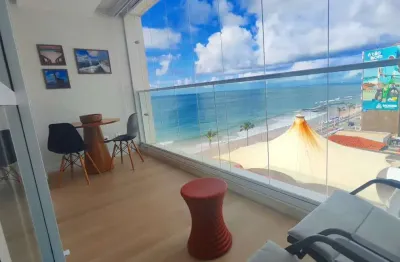 Apartamento para venda em salvador, barra, 1 dormitório, 1 banheiro, 1 vaga