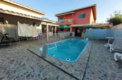Casa para venda em camaçari, barra do jacuípe (monte gordo), 5 dormitórios, 2 suítes, 4 banheiros, 2 vagas