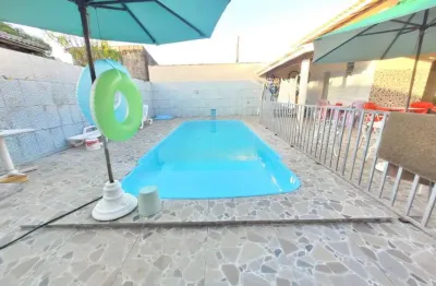 Casa para venda em camaçari, barra do jacuípe (monte gordo), 5 dormitórios, 2 suítes, 4 banheiros, 2 vagas