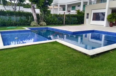 Casa para venda em camaçari, busca vida (abrantes), 5 dormitórios, 5 suítes, 6 banheiros, 4 vagas
