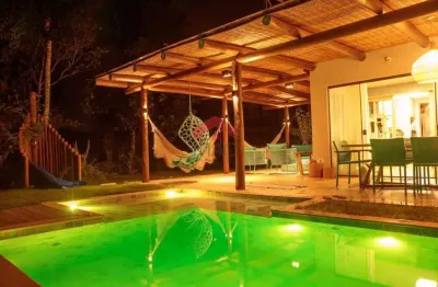 Casa em condomínio para venda em mata de são joão, praia do forte, 3 dormitórios, 3 suítes, 4 banheiros, 2 vagas