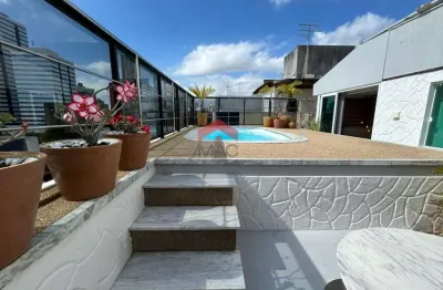 Cobertura duplex para venda em salvador, costa azul, 4 dormitórios, 2 suítes, 5 banheiros, 3 vagas