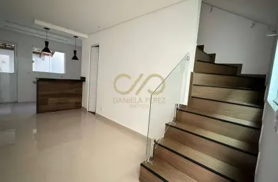 Casa em condomínio fechado com 2 quartos à venda no Balneário Maracanã, Praia Grande 