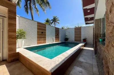 Casa térrea e isolada - canto do forte - praia grande
