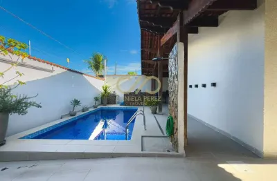 Casa isolada - jardim matilde no canto do forte - praia grande