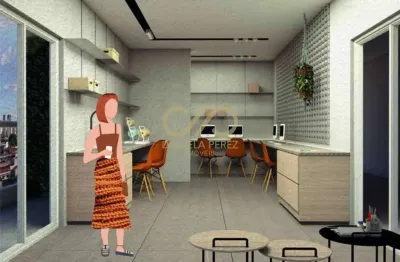 Apartamento com 1 quarto à venda no Boqueirão, Praia Grande 