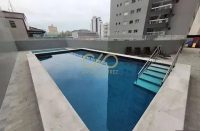 Apartamento 1 dormitório alto padrao boqueirão praia grande