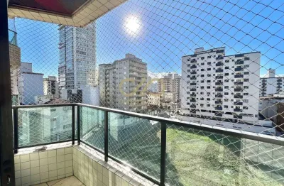 Apartamento padrão com 02 quartos suite, na guilhermina em praia grande