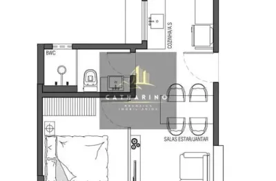 Apartamento com 1 quarto à venda na Rua Guaporé - D, 92, Centro, Chapecó