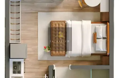 Kitnet / Stúdio à venda na Rua Guaporé - E, 999, Centro, Chapecó