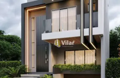 Sobrado com 3 dormitórios à venda, 234 m² por r$ 1.980.000,00 - costeira - são josé dos pinhais/pr