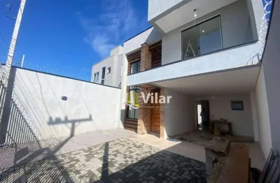 Sobrado com 3 dormitórios à venda, 127 m² por r$ 750.000,00 - planta vila bordignon - pinhais/pr