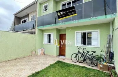 Sobrado com 4 dormitórios à venda, 99 m² por r$ 650.000 - jardim bela vista - piraquara/pr