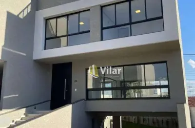 Sobrado com 3 dormitórios à venda, 268 m² por r$ 1.750.000,00 - santa cândida - curitiba/pr