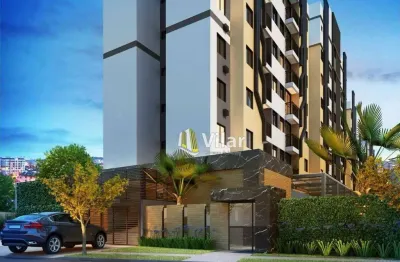 Apartamento com 2 dormitórios à venda, 44 m² por r$ 425.700 - campo comprido - curitiba/pr