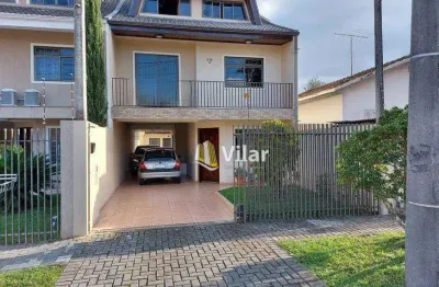 Sobrado com 4 dormitórios à venda, 220 m² por r$ 999.000 - uberaba - curitiba/pr