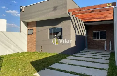 Casa com 3 dormitórios à venda, 74 m² por r$ 497.000 - jardim cláudia - pinhais/pr