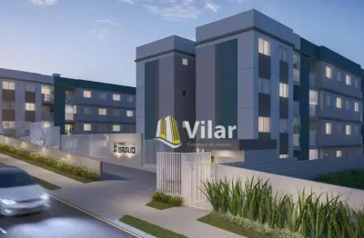 Apartamento com 2 dormitórios à venda, 44 m² por r$ 254.000,00 - vila amélia - pinhais/pr