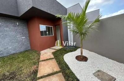 Casa com 2 dormitórios à venda, 75 m² por r$ 495.000,00 - jardim cláudia - pinhais/pr