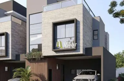 Casa com 3 dormitórios à venda, 217 m² por r$ 1.585.530 - bacacheri - curitiba/pr