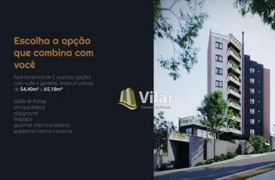 Apartamento com 2 dormitórios à venda, 54 m² por r$ 465.588 - tingui - curitiba/pr
