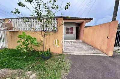 Casa com 2 dormitórios à venda, 53 m² por r$ 290.000 - planta deodoro - piraquara/pr