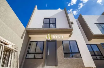Sobrado com 3 dormitórios à venda, 100 m² por r$ 627.000,00 - xaxim - curitiba/pr
