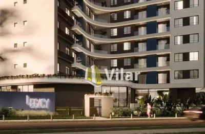 Apartamento com 1 dormitório à venda, 26 m² por r$ 266.600 - centro - pinhais/pr