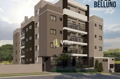 Apartamento com 2 dormitórios à venda, 59 m² por r$ 349.000 - centro - pinhais/pr