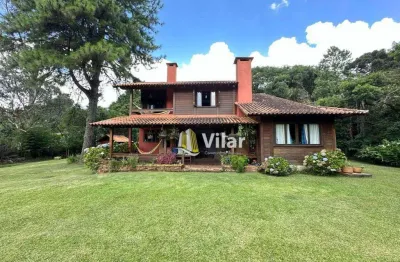 Chácara com 3 dormitórios à venda, 5000 m² por r$ 2.200.000,00 - recreio da serra - piraquara/pr