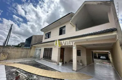 Sobrado com 3 dormitórios à venda, 260 m² por r$ 1.097.114,04 - pineville - pinhais/pr