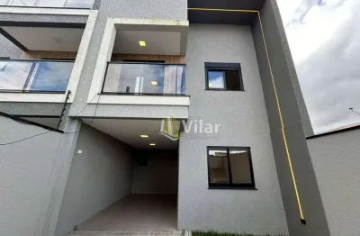 Sobrado com 3 dormitórios à venda, 138 m² por r$ 859.900 - atuba - pinhais/pr