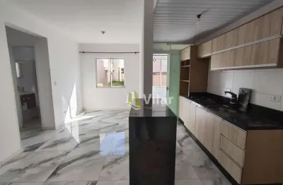Apartamento com 2 dormitórios à venda, 47 m² por r$ 225.000,00 - planta bairro weissópolis - pinhais/pr