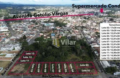 Terreno à venda, 360 m² por r$ 270.000,00 - planta araçatuba - piraquara/pr