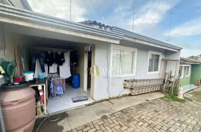 Casa com 2 dormitórios à venda, 52 m² por r$ 195.000,00 - jardim bela vista - piraquara/pr