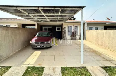 Casa com 3 dormitórios à venda, 65 m² por r$ 330.000 - planta são tiago - piraquara/pr