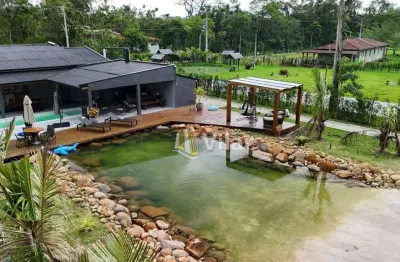 Chácara com 3 dormitórios à venda, 7500 m² por R$ 2.000.000 - Raia Velha - Morretes/PR