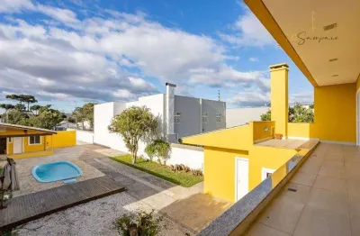 Sobrado com 2 dormitórios para alugar, 265 m² por r$ 5.689/mês - rua general teodorico guimarães, 315  fanny - curitiba/pr