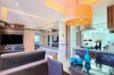 Apartamento com 3 dormitórios à venda, 55 m² por r$ 460.000 -  rua professor orlando alves chaves, 346 portão - curitiba/pr