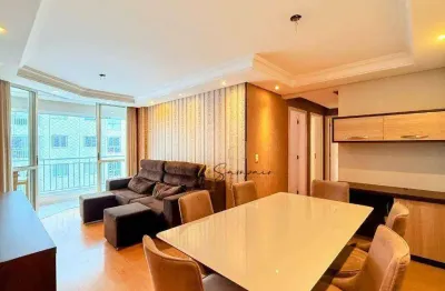 Apartamento com 3 dormitórios para alugar, 90 m² por r$ 7.400/mês -  avenida presidente getúlio vargas, rebouças - curitiba/pr