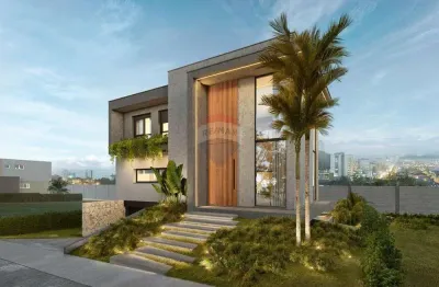 Casa de alto padrão no le parc – 3 suítes, garagem para 4 carros e amplo espaço gourmet