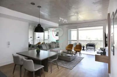 Studio à venda, totalmente mobiliado, cidade monções, ao lado da av. jornalista roberto marinho, sã