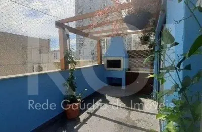 Apartamento cobertura 1 quarto com terraço e churrasqueira!