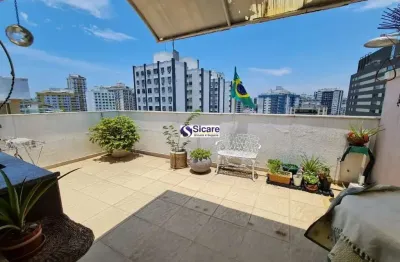 Cobertura com 2 quartos à venda na avenida sete de setembro, 318, icaraí, niterói por r$ 1.100.000